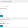 Woogeo Admin Map Settings